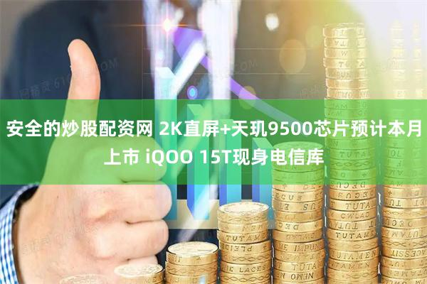 安全的炒股配资网 2K直屏+天玑9500芯片预计本月上市 iQOO 15T现身电信库